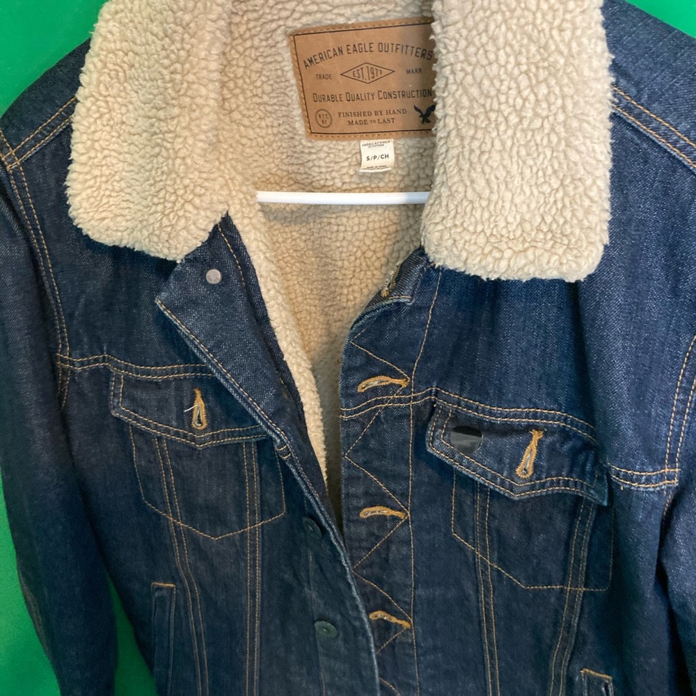 American Eagle Denim Jacket - Picture 3 of 6